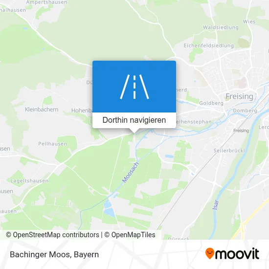 Bachinger Moos Karte