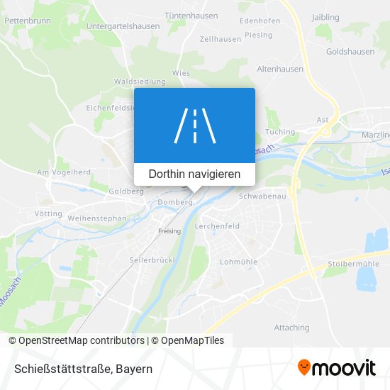 Schießstättstraße Karte