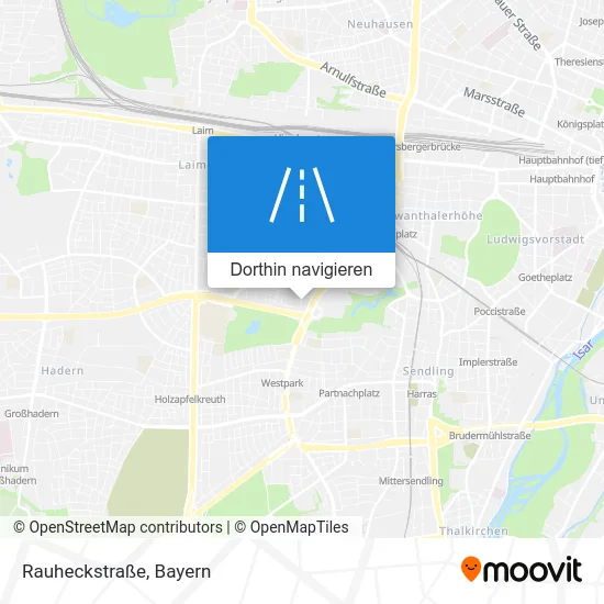 Rauheckstraße Karte