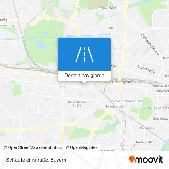 Schäufeleinstraße Karte