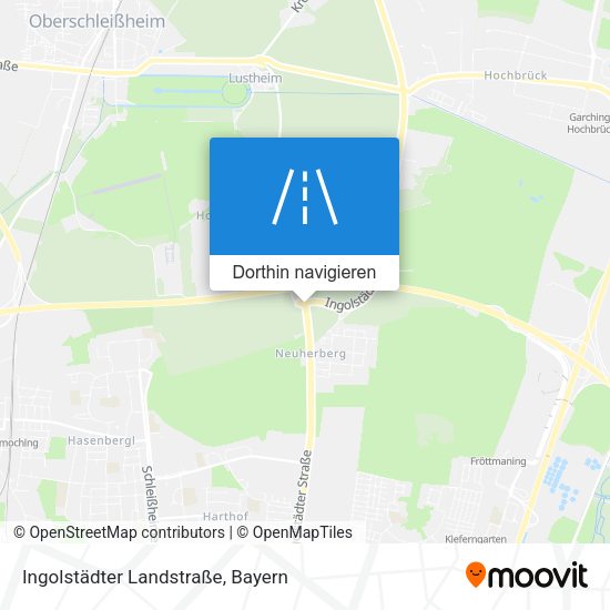 Ingolstädter Landstraße Karte