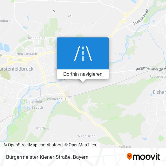 Bürgermeister-Kiener-Straße Karte