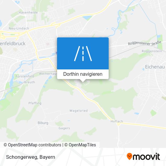 Schongerweg Karte