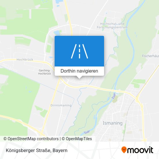Königsberger Straße Karte