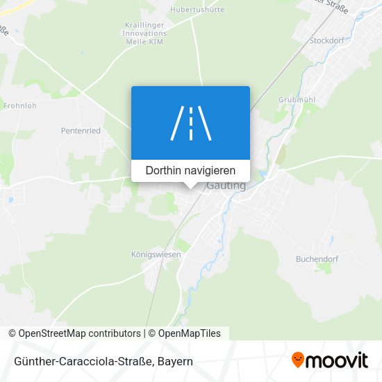 Günther-Caracciola-Straße Karte