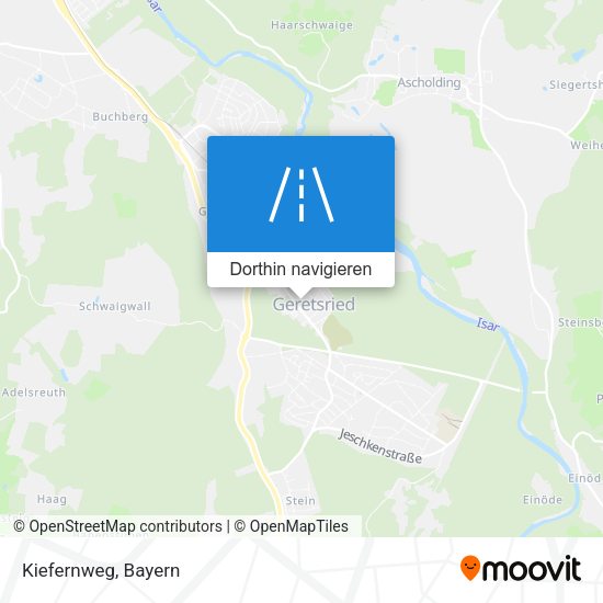 Kiefernweg Karte