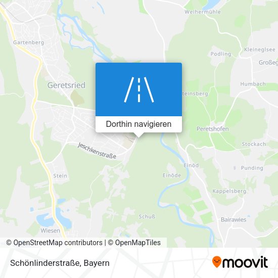 Schönlinderstraße Karte