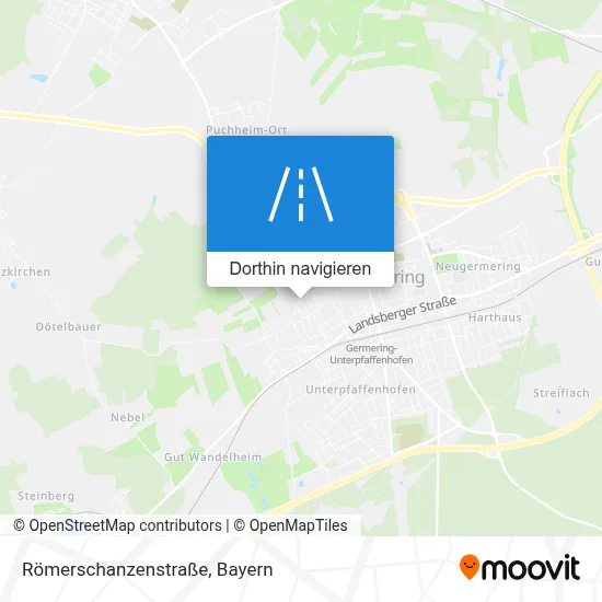 Römerschanzenstraße Karte