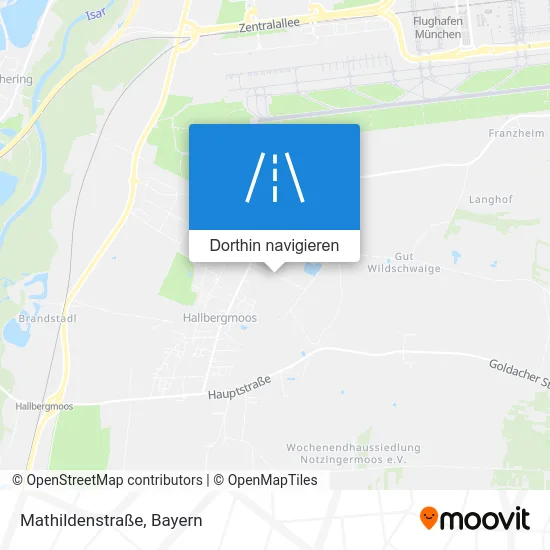 Mathildenstraße Karte