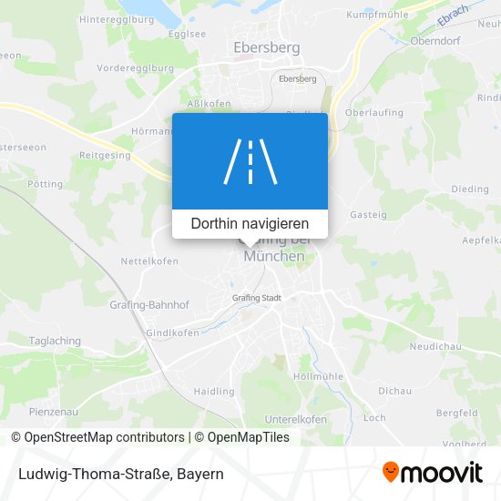Ludwig-Thoma-Straße Karte