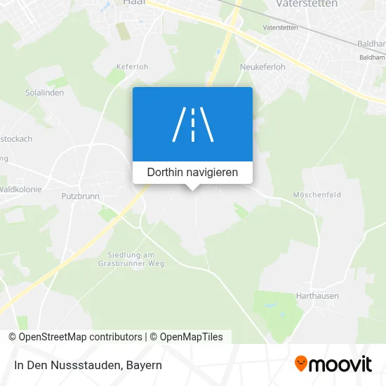 In Den Nussstauden Karte