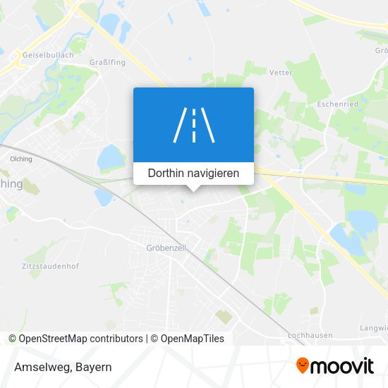 Amselweg Karte