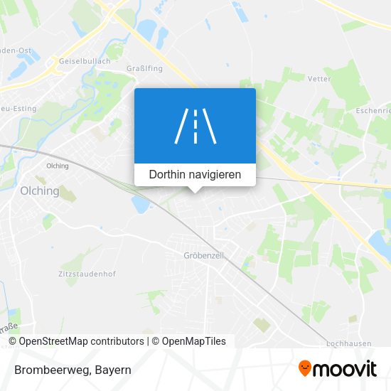 Brombeerweg Karte