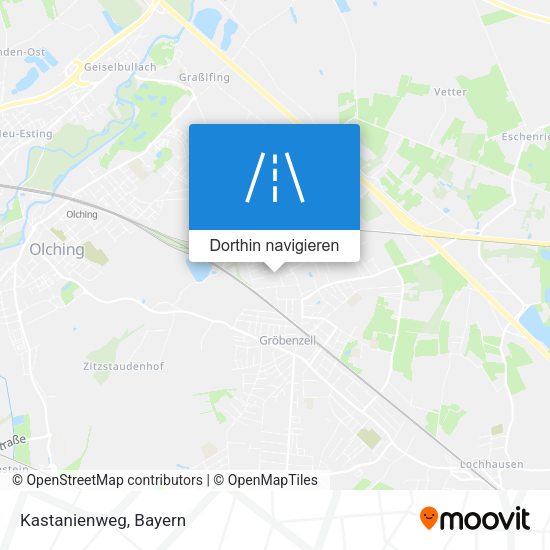 Kastanienweg Karte