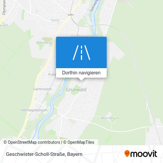 Geschwister-Scholl-Straße Karte