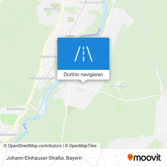 Johann-Einhauser-Straße Karte