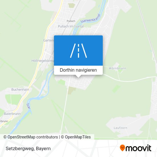 Setzbergweg Karte