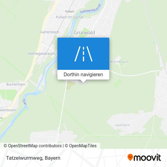 Tatzelwurmweg Karte