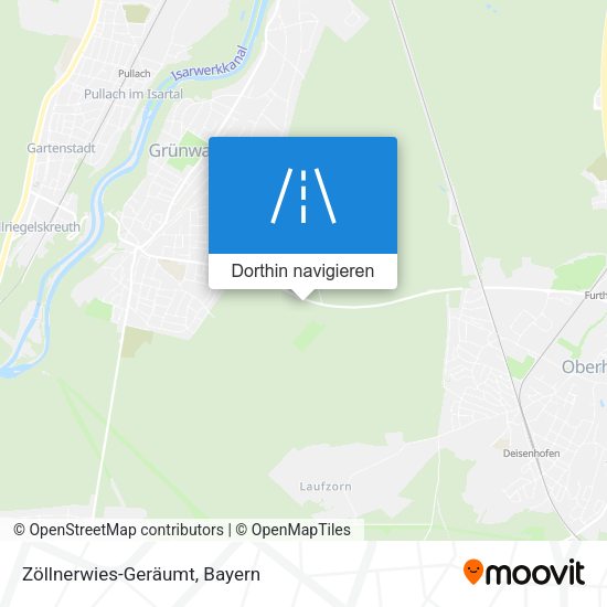 Zöllnerwies-Geräumt Karte