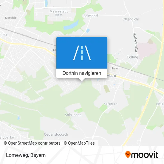 Lomeweg Karte