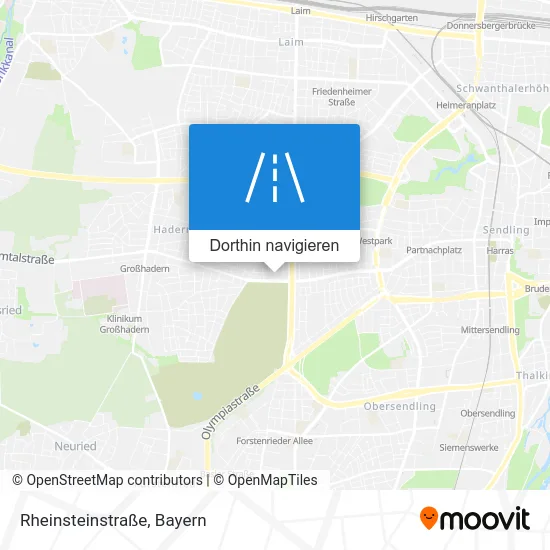 Rheinsteinstraße Karte