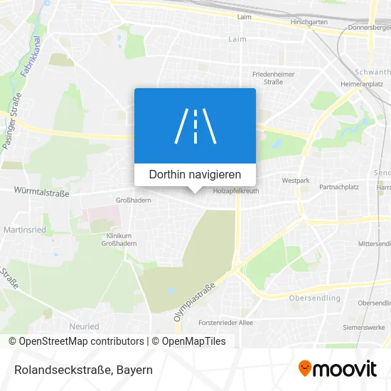Rolandseckstraße Karte