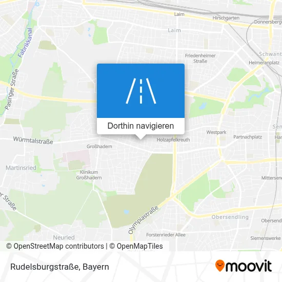 Rudelsburgstraße Karte