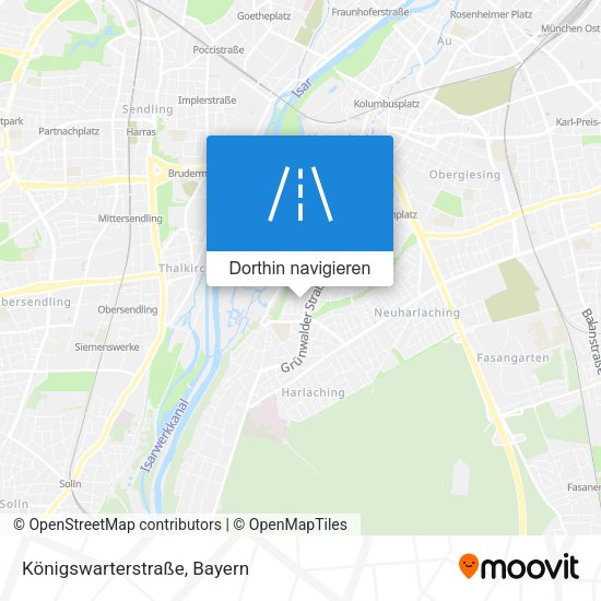 Königswarterstraße Karte