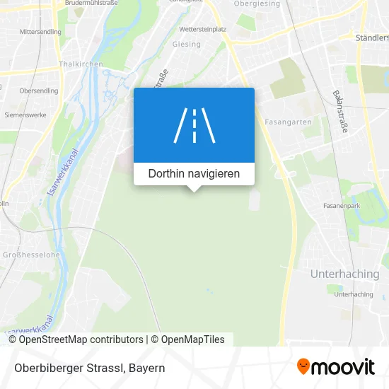 Oberbiberger Strassl Karte