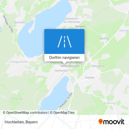 Hochleiten Karte