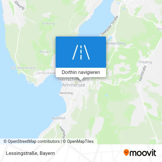 Lessingstraße Karte