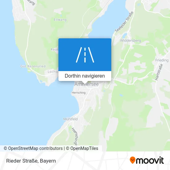 Rieder Straße Karte