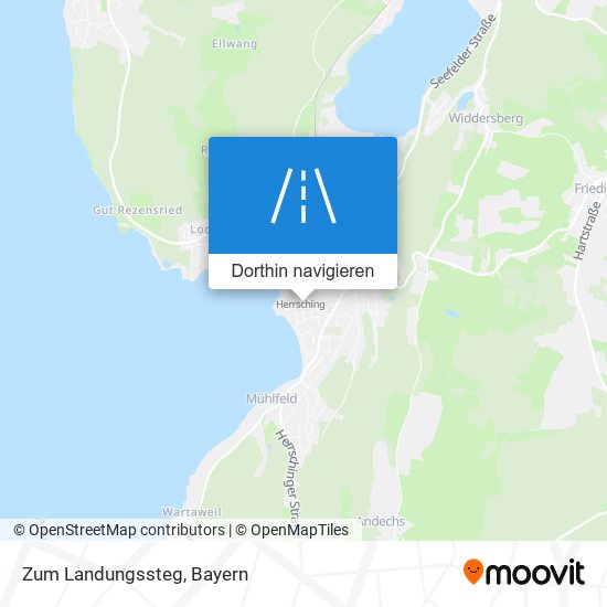 Zum Landungssteg Karte