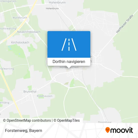 Forstenweg Karte
