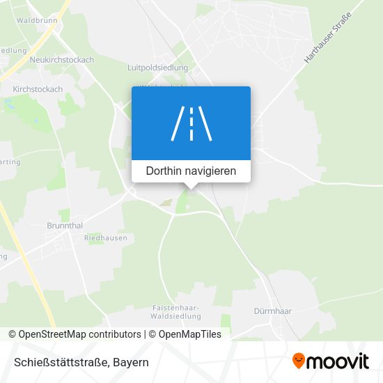 Schießstättstraße Karte