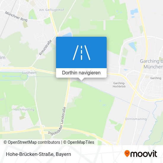 Hohe-Brücken-Straße Karte