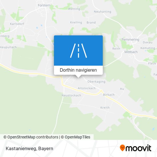 Kastanienweg Karte