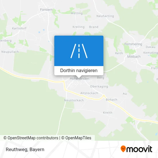 Reuthweg Karte