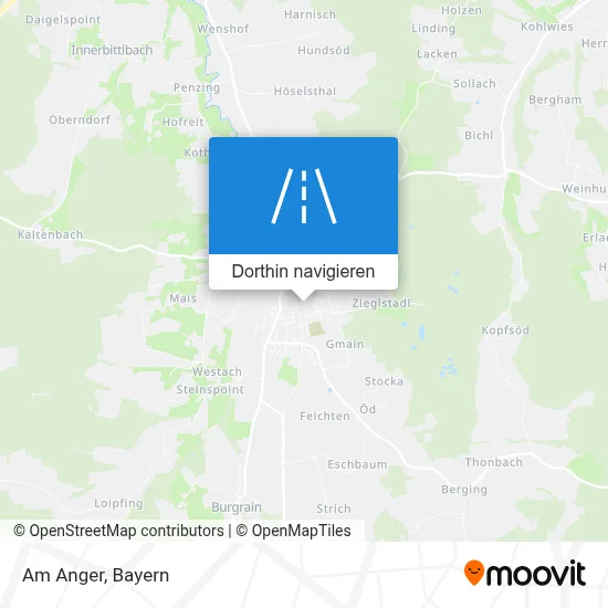 Am Anger Karte