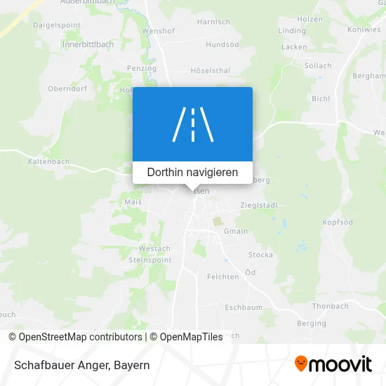 Schafbauer Anger Karte