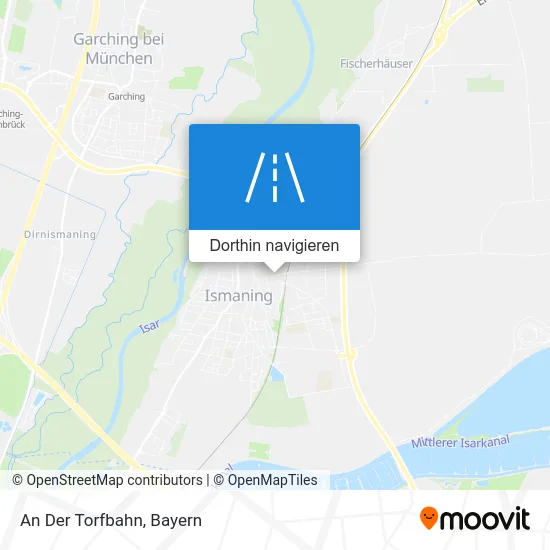 An Der Torfbahn Karte