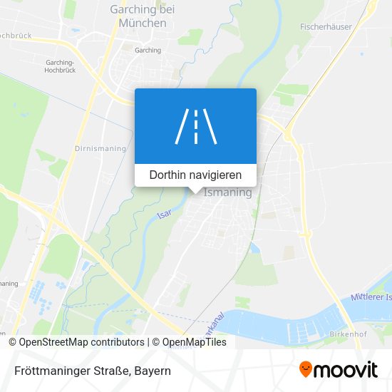 Fröttmaninger Straße Karte