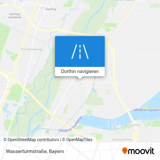 Wasserturmstraße Karte