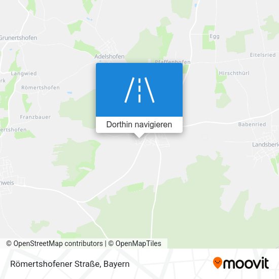Römertshofener Straße Karte