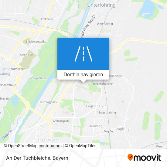 An Der Tuchbleiche Karte