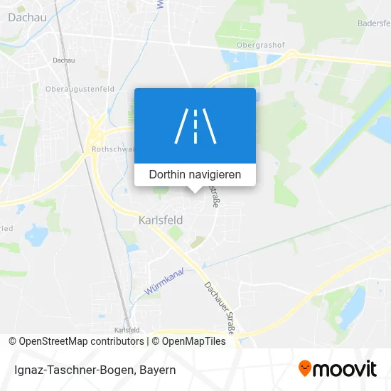 Ignaz-Taschner-Bogen Karte