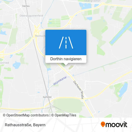 Rathausstraße Karte