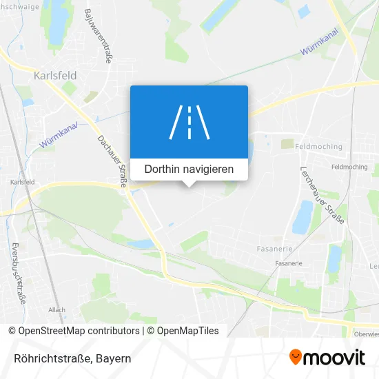 Röhrichtstraße Karte