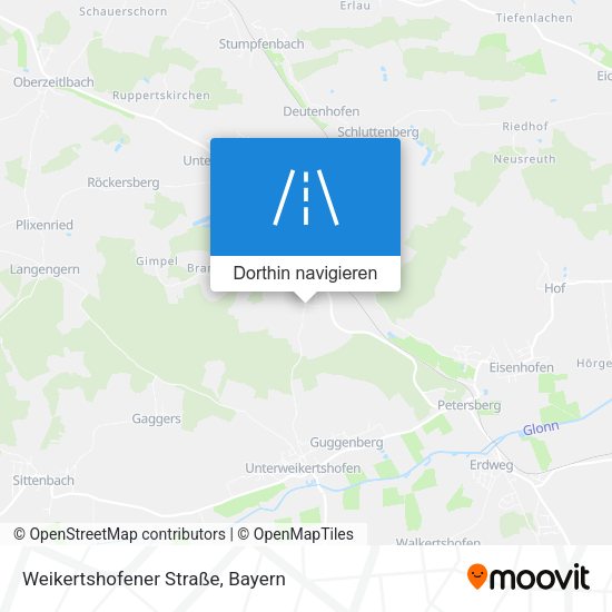 Weikertshofener Straße Karte
