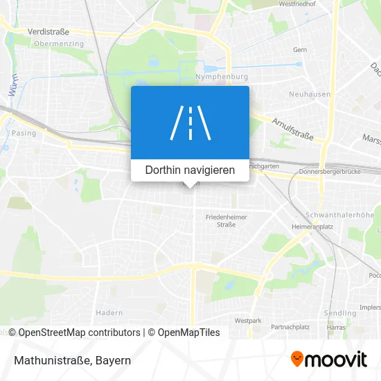 Mathunistraße Karte